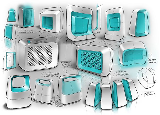 工業設計中的手繪草圖 產品設計的視覺基石